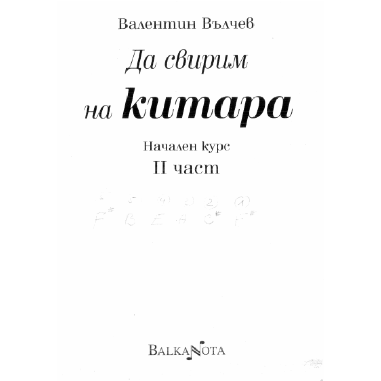 Да свирим на китара 2 част Вълчев