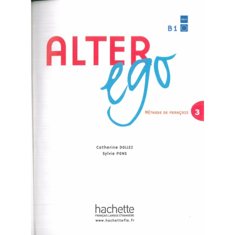 Alter ego 3 B1 méthode de français