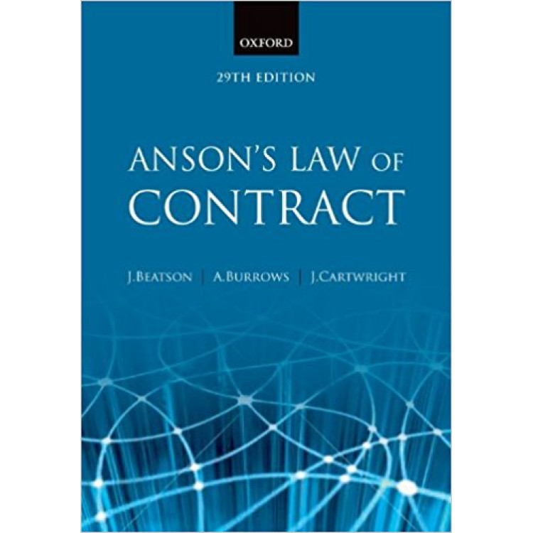 Anson's Law of Contract