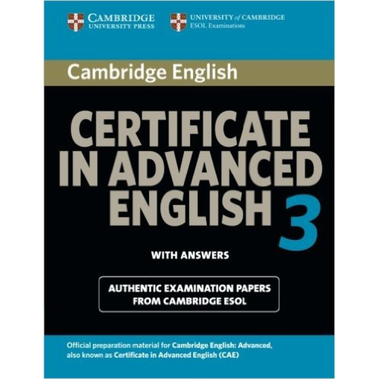 CAE cambridge certificate in advanced english 3