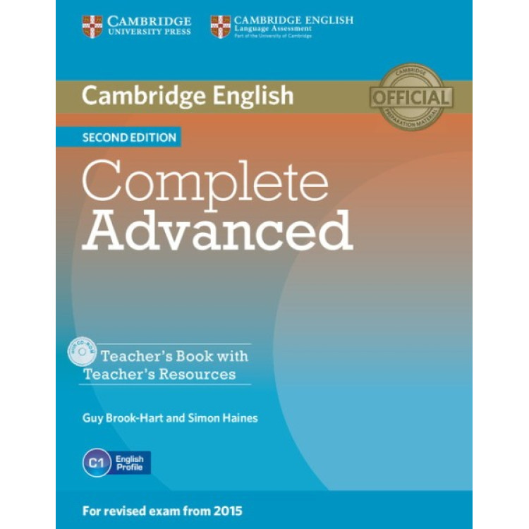 Cambridge English Complete Advanced second edition teacher's book