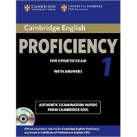 Cambridge English Proficiency 1 Cambridge English Proficiency 1
