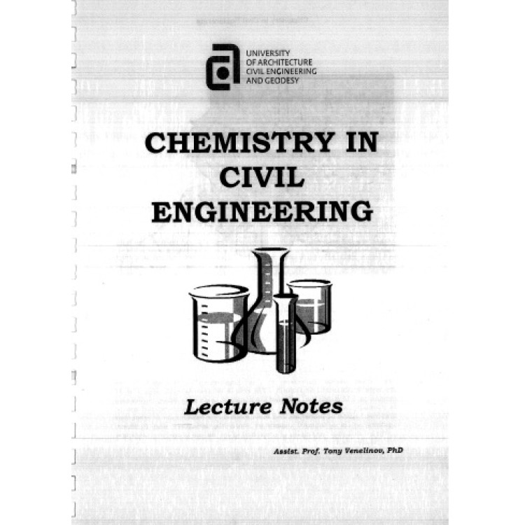 Chemistry in civil engineering lecture notes
