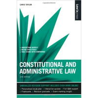 Constitutional and Administrative Law Constitutional and Administrative Law