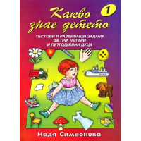 Какво знае детето Надя Симеонова Какво знае детето Надя Симеонова