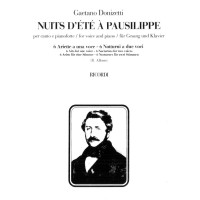 Nuits D'été Á Pausilippe per canto e pianoforte - 6 Ariette a una voce