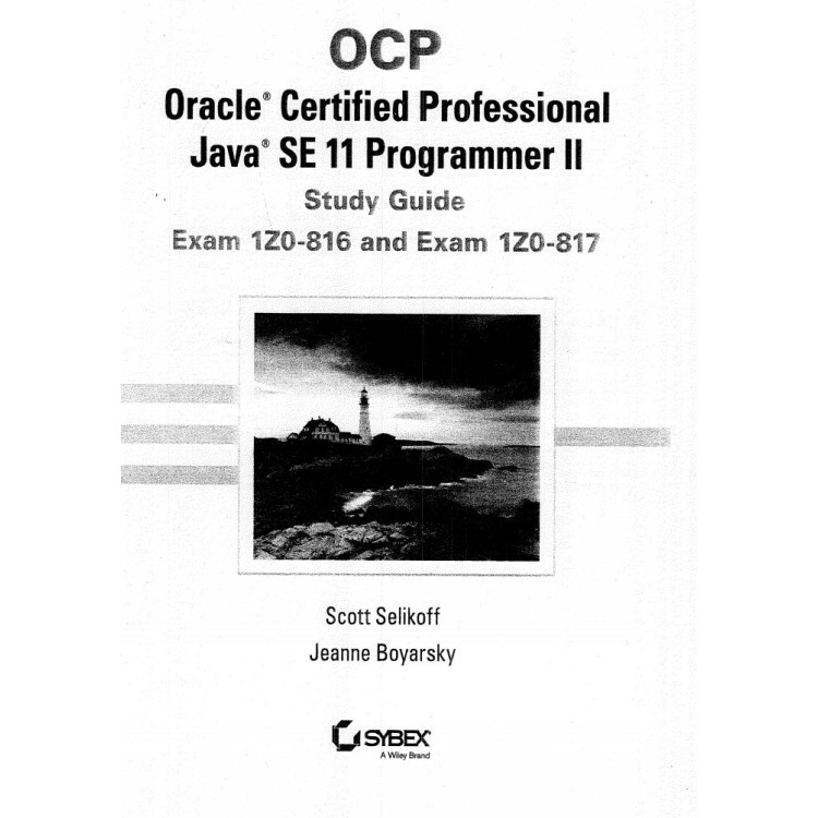 OCP Oracle certified professional java SE 11 programmer