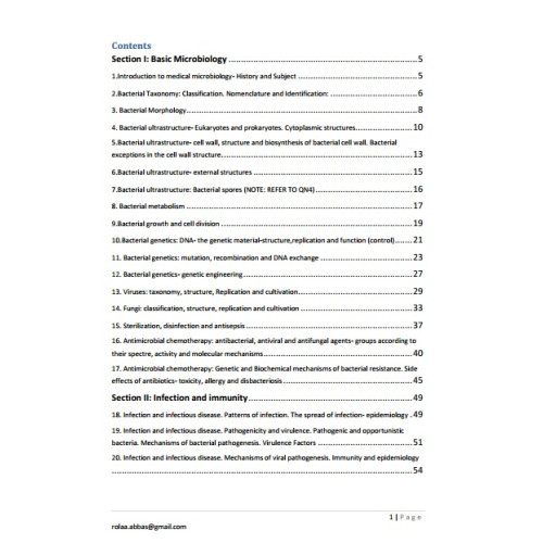 Microbiology Notes 1 Microbiology Notes 1